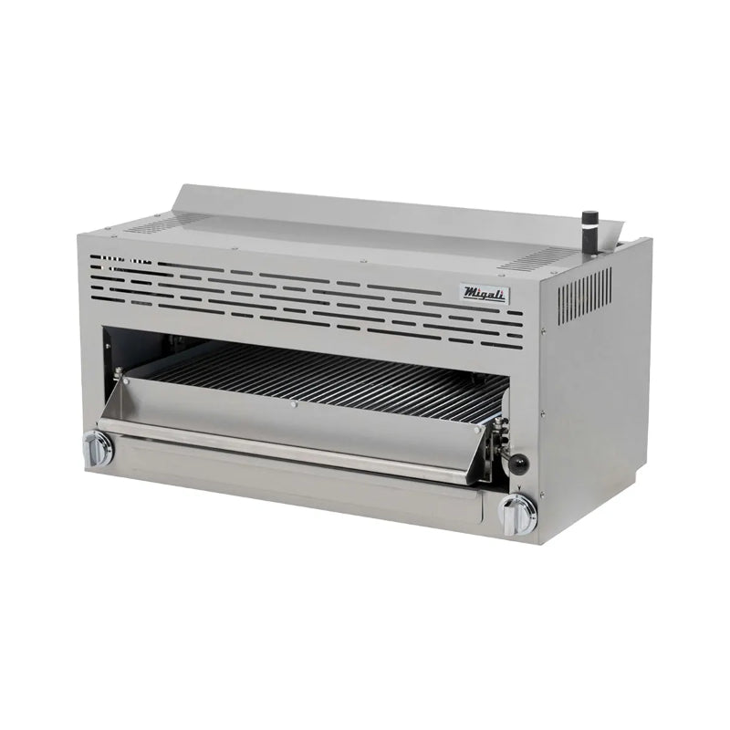 Migali 36" Wide Liquid Propane Salamander Broiler Stainless Steel