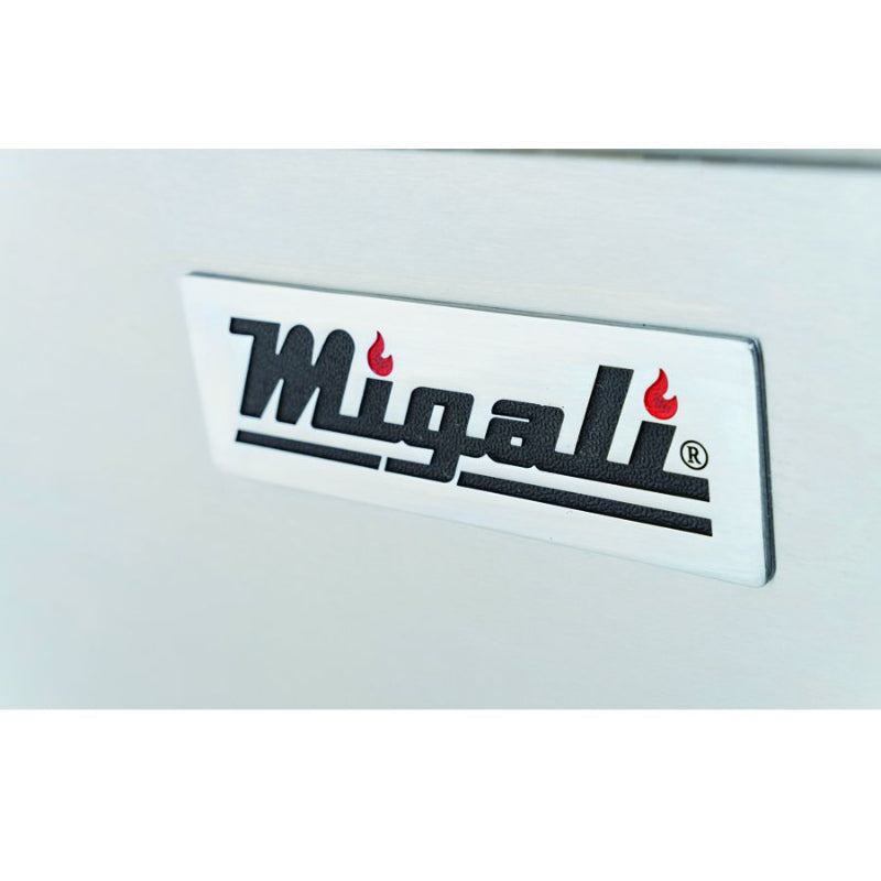 Migali 36″ Wide Manual Griddle - 90,000 BTU Stainless Steel