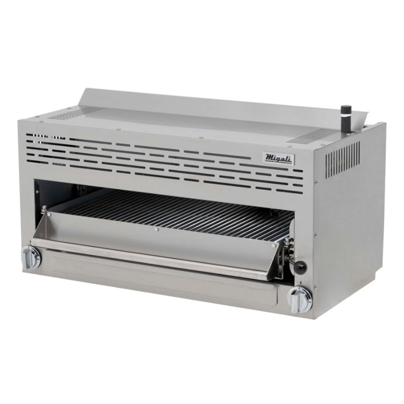 Migali 36" Wide Natural Gas Salamander Broiler Stainless Steel