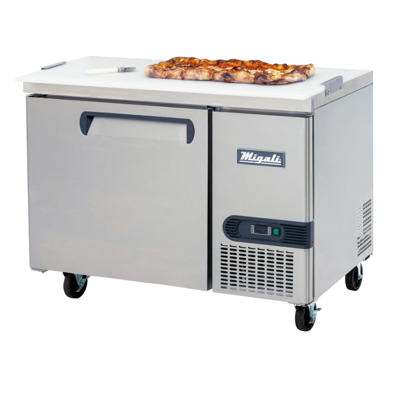 Migali 44" Work Top Refrigerator Side Mount Stainless Steel 115V