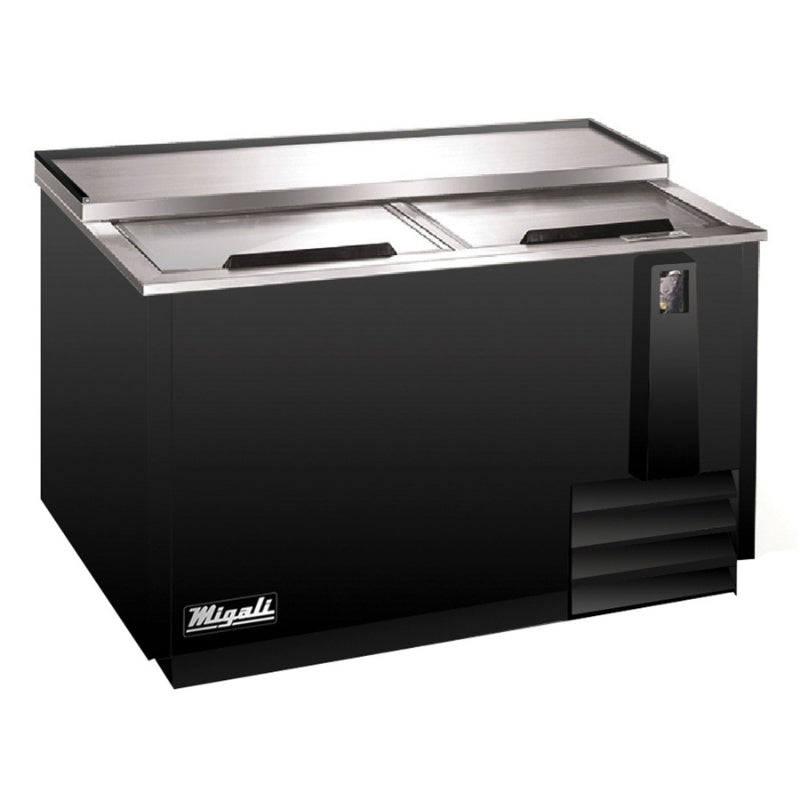 Migali 50″ Horizontal Bottle Cooler Side Mount Stainless Steel 115V