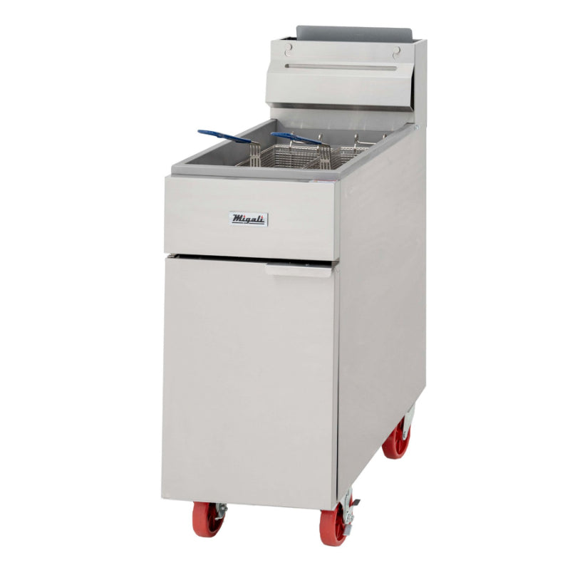 Migali 50 lb Liquid Propane Fryer - 120,000 BTU