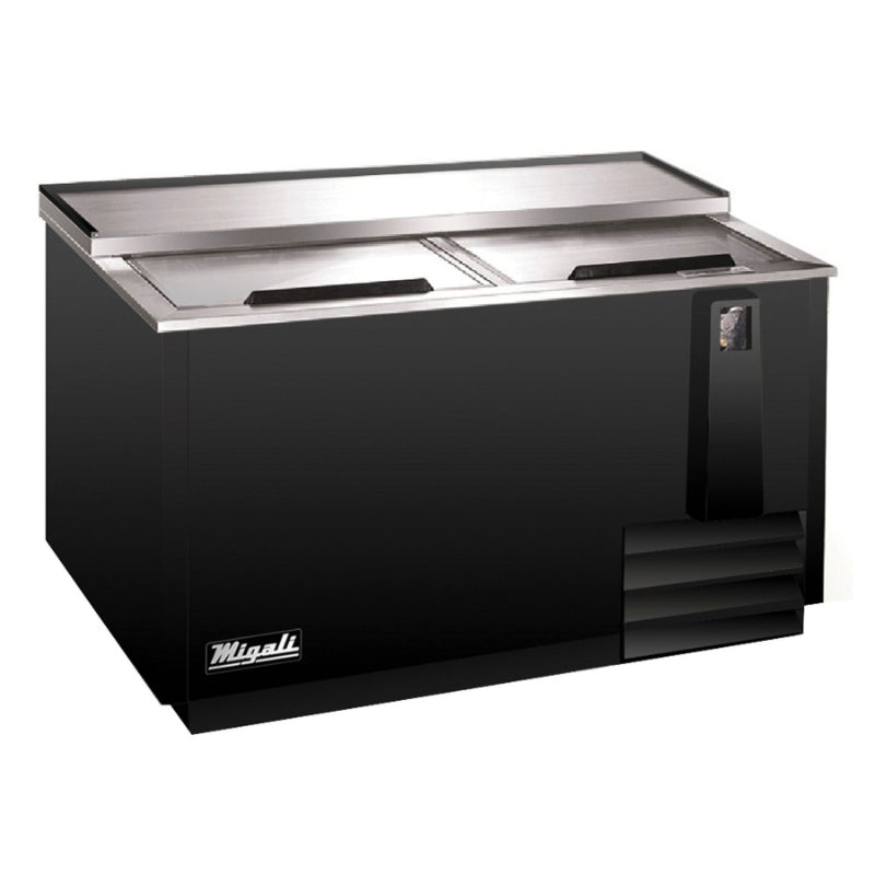 Migali 65″ Horizontal Bottle Cooler Side Mount Stainless Steel 115V