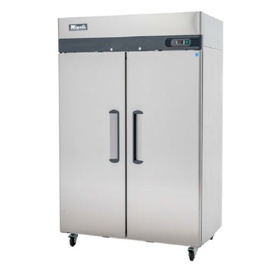 Migali Competitor Series 2 Door Reach-In Freezer Top Mount Stainless Steel 115V