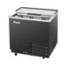 Migali 36" Glass Froster Freezer Side Mount Stainless Steel 115V