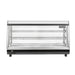 Migali 48” Heated Countertop Display Case 6.5 cu. ft. Stainless Steel
