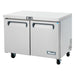 Migali 48″ Under-counter & Work Top Freezer Rear Mount Stainless Steel 115V