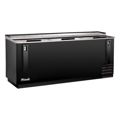 Migali 95″ Horizontal Bottle Cooler Side Mount Stainless Steel 115V